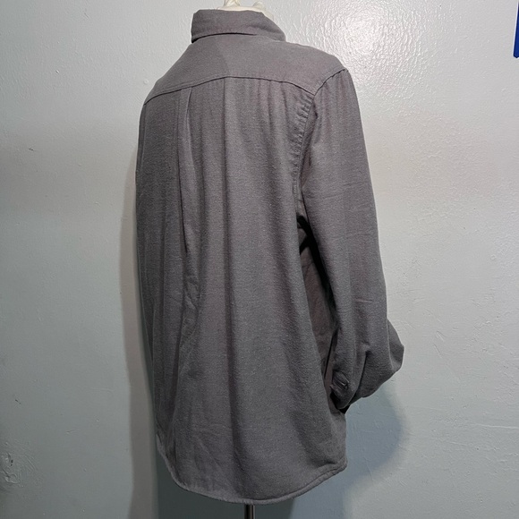 Eddie Bauer Men's Fleece Lined Flannel Jacket - Picture 5 of 6